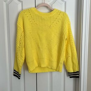 Skies are Blue XS crisscross sweater